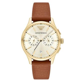 Emporio Armani Dario White Dial Mens Watch AR11714
