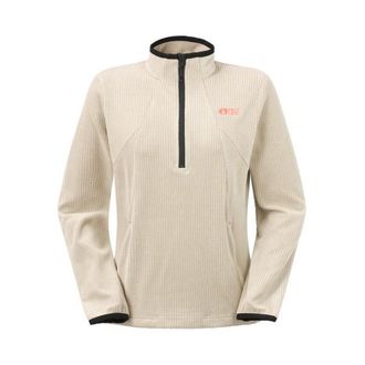 Picture Weavy 1/4 Grid Fleece Fleecepullover f&uuml;r Damen | beige