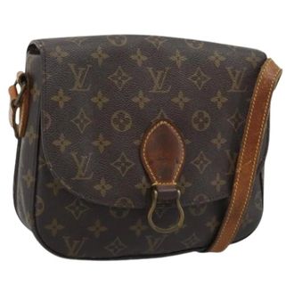 Louis Vuitton Pre-owned Saint Cloud Schoudertas - Dames - Pre-owned - Bruin - Maat: ONE Size Leer