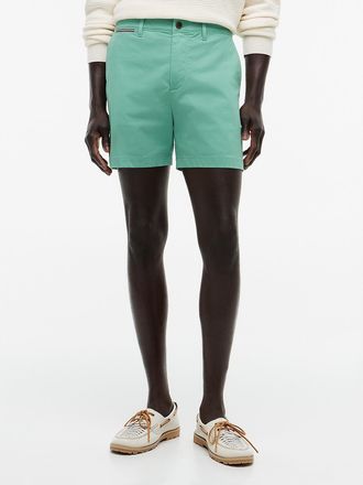 Tommy Hilfiger Mens Regular Fit 5 Comfort Waist Tommy Short - Green - 29