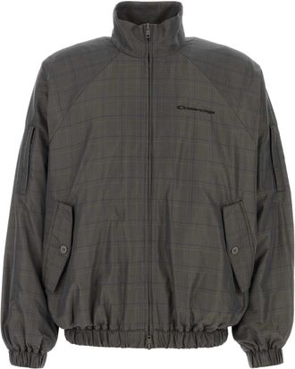 Balenciaga Embroidered Nylon Jacket