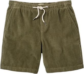 Passenger Drifter Cord Short 2.0 Shorts f&uuml;r Herren | oliv