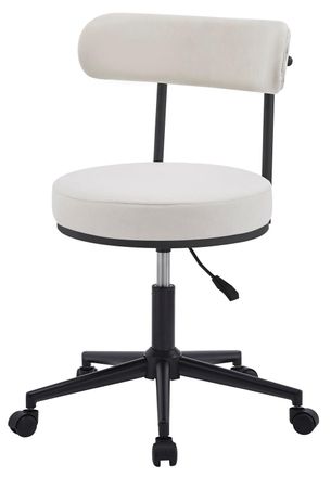 Nordlys Silla de escritorio en tejido beige