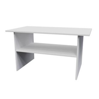 Welcome Furniture Paris Ready Assembled Coffee Table - White Matt & White - Welcome Furniture | TJ Hughes