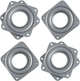 OEM Pezzi Di Cuscinetti Girevoli Quadrati, Piastra Girevole Piatta Quadrata, Piastra Girevole Lazy, Piastra Girevole Con Cuscinetto Per Tavolo, Sedia, Tv,