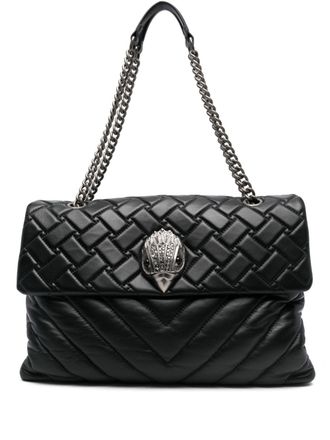 Kurt Geiger Kensington grote schoudertas - Zwart