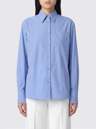 Semicouture Camicia classica in popeline stretch