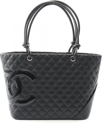 Chanel Black Cambon Ligne Tote Bag (Pre-Owned)