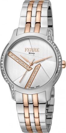 Gianfranco Ferre Womens FM1L145M0101 Ladies Fashion Watch - Silver - One Size