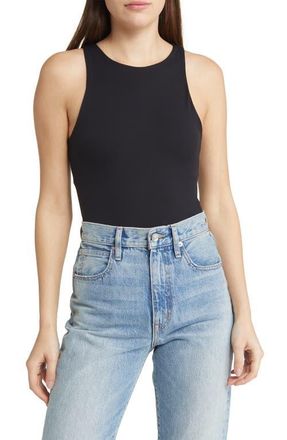 Steve Madden Nico Sleeveless Bodysuit in Black at Nordstrom, Size X-Small