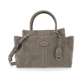 Tod's Dames, Tassen, Grijs, Maat: ONE Size Leer