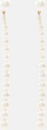 Sophie Bille Brahe Piazza 18kt gold drop earrings with freshwater pearls
