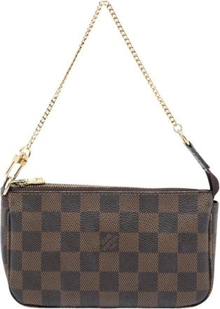 Louis Vuitton Pre-owned Mini Bags, female, Brown, Size: ONE SIZE Pre-owned Mini Top Handle Bag