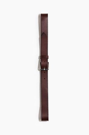 H&M Leather Belt in Brown at Nordstrom, Size X-Small