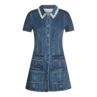 Self Portrait Dresses Blue And Green