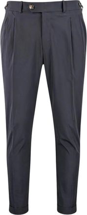 Roberto Ricci Design Rrd, Broeken, Heren, Blauw, L, Polyester, Surflex Chino Double Pence Pant