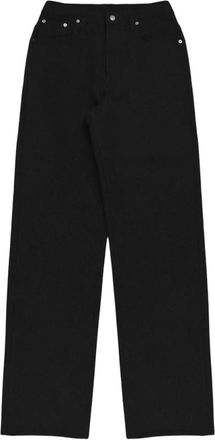 Dries Van Noten Broek Grijs - Heren - Straight fit broeken - Grijs - W30 - Katoen - Broeken