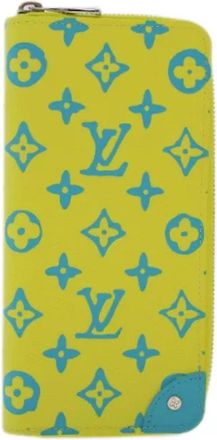 Louis Vuitton Pre-owned Lange Portemonnee - Dames - Vintage Accessoires - Geel - ONE Size - Vintage