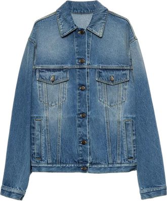 Prada Giacca denim - F0V3N LIGHT BLUE