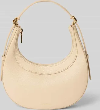 Coccinelle Umh&auml;ngetasche mit Label-Detail in Sand, Gr&ouml;&szlig;e 1