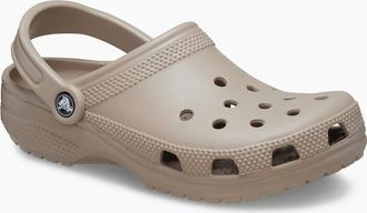 Crocs Womens Crocs Classic EVA Taupe Clogs - Grey - Size: UK 9 / eu 43/44 / us m10w12