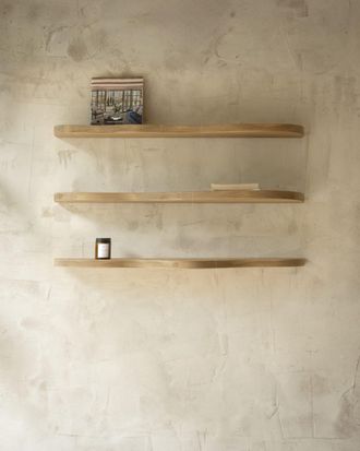 Deco Wood Pack 3 estanterias de madera maciza de &aacute;lamo 100cm