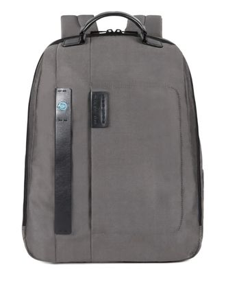 Piquadro large frot-pocket backpack - Grey