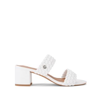 Carvela Womens Twisted Mules - White - Size UK 4