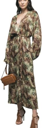 Gaëlle Paris Dames, Jurken, Veelkleurig, Maat: XS Satijn