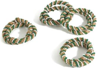 Tiramisu Serenity Swirl Napkin Rings