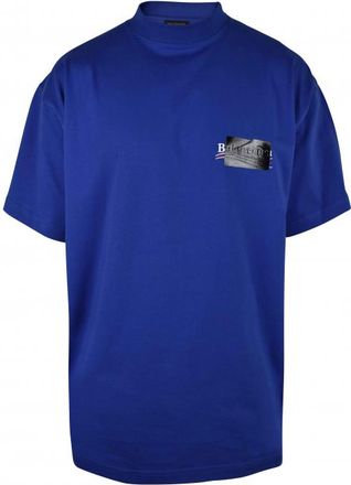 Balenciaga T-shirt Blauw