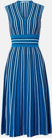 Max Mara Striped knitted midi dress