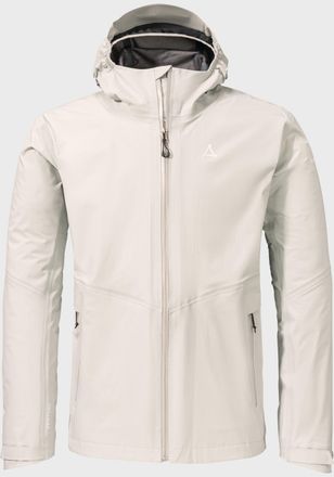 Sch&ouml;ffel Outdoorjacke SCH&Ouml;FFEL 3L Jacket Begoro M, Herren, Gr. 48, grau (9180, grau), Oberstoff: Aussenseite 100% Nylon Innenseite 100% Polyester ( Membran Pol