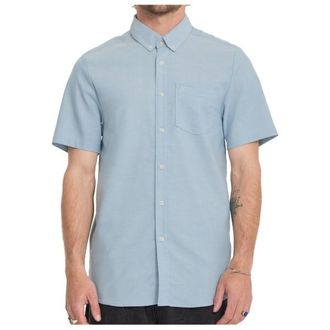 Volcom Everett Oxford S/S Hemd f&uuml;r Herren | grau