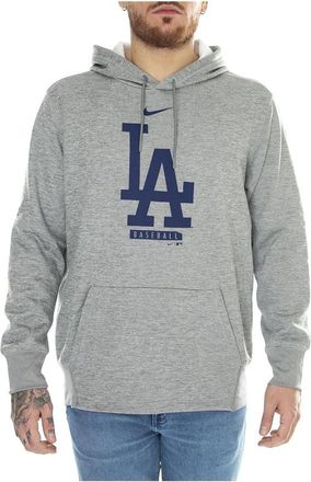 Nike Hoodie - Heren - Sportshirts - Grijs - L - Polyester - Fitness
