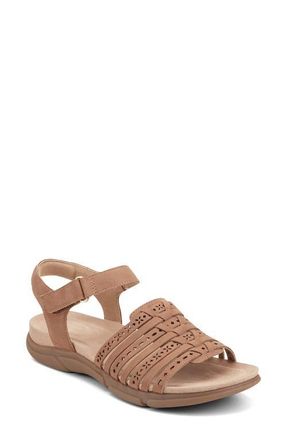 Easy Spirit Mandie Sandal in Medium Brown at Nordstrom, Size 6.5