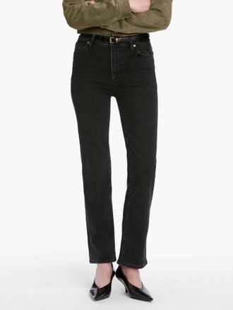 Frame Denim Le Sleek Straight Jean In Meteor
