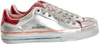 Hidnander Italian Fusion Sneaker - Starless Silver - Dames - Sneakers - Grijs - 36 EU - Leer - Schoenen