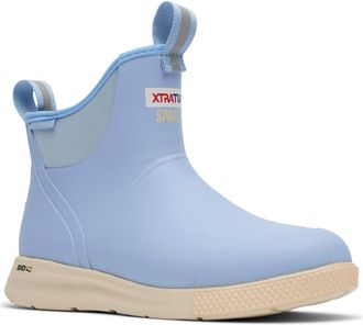Xtratuf Waterproof Ankle Deck Sport Boot in Skyway at Nordstrom, Size 10