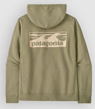 Patagonia Boardshort Logo Uprisal Hoodie gr&uuml;n