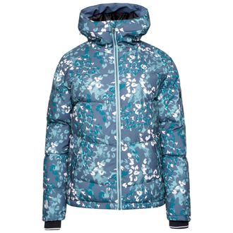 Dare 2B Dare 2B Womens/Ladies Verdict Animal Print Insulated Hooded Ski Jacket (Canton Green) - Size 16 UK