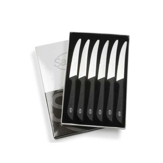 Sanelli Cuchillo De Mesa De 11,0 Cm, Paquete De 6, Lario Sanelli