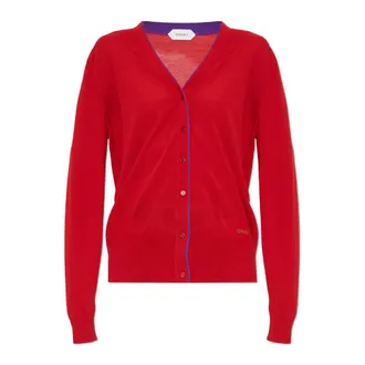 Versace Dames, Truien, Rood, Maat: S Wol