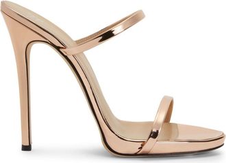 Giuseppe Zanotti Gold Darsey Strappy Sandals Size 39