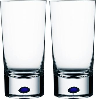 Orrefors Intermezzo Set of 2 13oz Tumblers