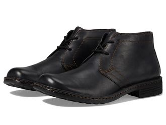 Born Harrison Mens Lace-up Boots Black Full Grain : 10.5 M (D), Full Grain leather