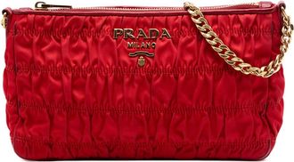 Prada Pre-owned Prada Tessuto Gaufre Crossbody Ladies IHDUJ7EGHUFBFCJ9