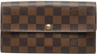 Louis Vuitton Pre-owned Portafoglio lungo (bi-fold) - - Pre-owned - Donna - Marrone - ONE SIZE