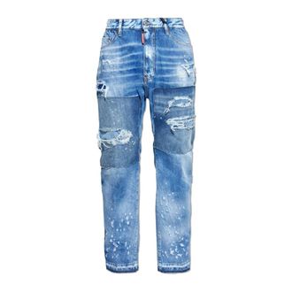 Dsquared2 Slim-fit Jeans, male, Blue, Size: 2XL Jeans London Bro