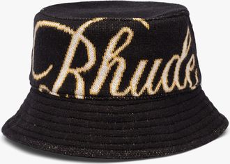 Rhude Mens Script Bucket Hat
